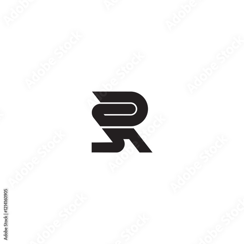 sporty initial logo design bold and dynamic monogram concept