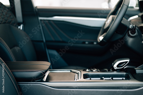 Automatic transmission and car interior