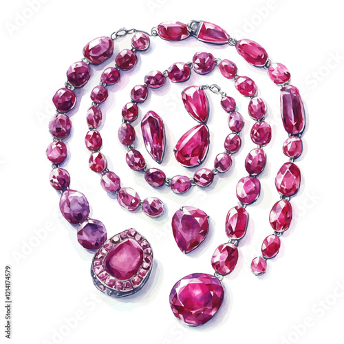 Indian rubies are renowned for their deep, rich red color and exceptional clarity.
