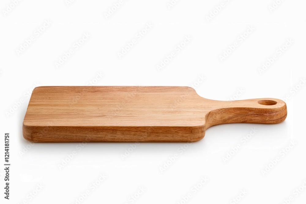 chopping board isolated on white background with clipping path and full depth of field, Side view. chopping board isolated on white background with clipping path and full depth of field, Side view.