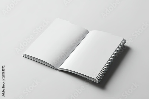 High Quality Image of Bifold Flyer Brochure Mockup