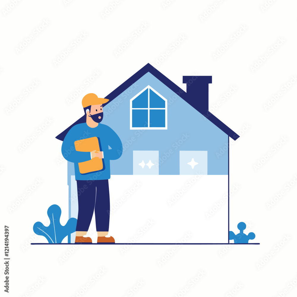 social distancing stay home doctor illustration social distancing stay home doctor illustration