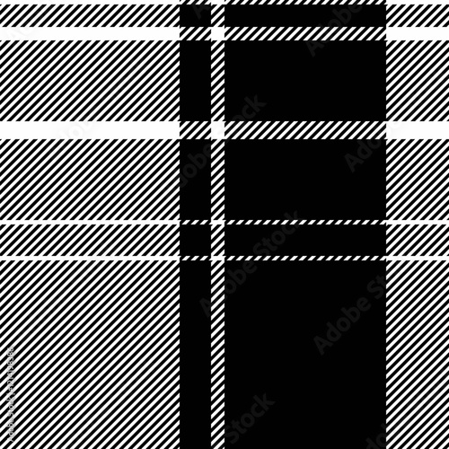 Stylish black and white diagonal plaid pattern.  Perfect for textile design, fashion, website backgrounds, or any project needing a bold geometric texture.
