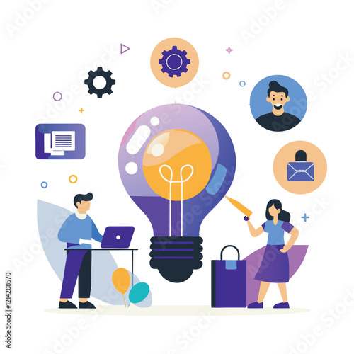 Creative Collaboration A Team Generating Innovative Ideas
