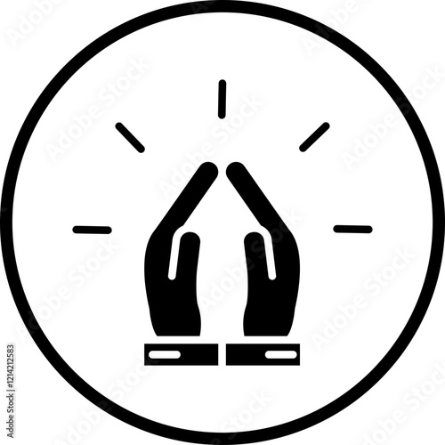 Spiritual Obsession Vector Icon Style