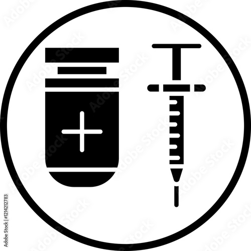 Opioids Vector Icon Style