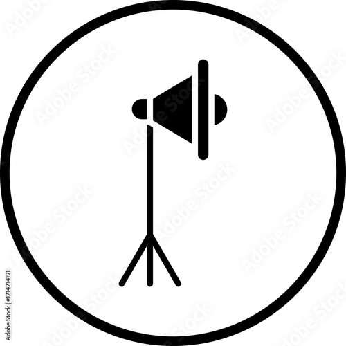 Lighting Equipment Vector Icon Style