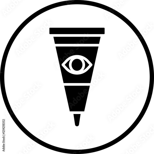 Eye Cream Vector Icon Style