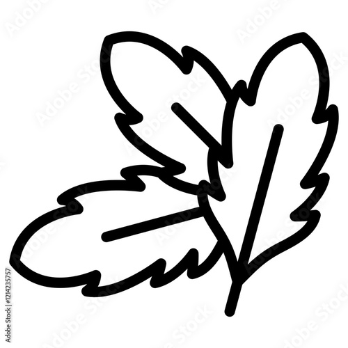 Peppermint Vector Design Icon Style