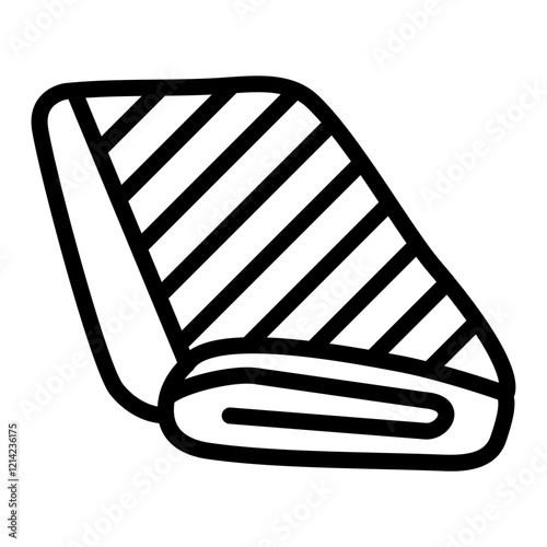 Cozy Blanket Vector Design Icon Style