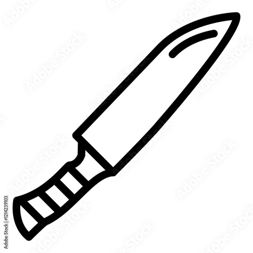 Slicing knife Vector Design Icon Style