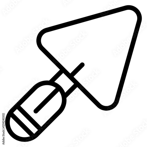 Trowel Vector Design Icon Style