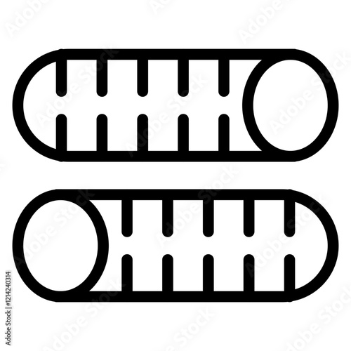 Rebar Vector Design Icon Style