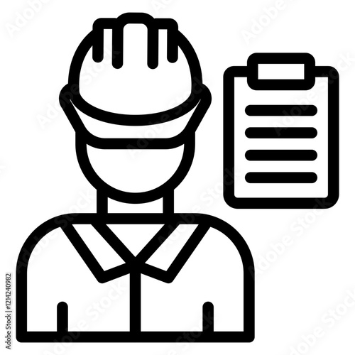 Site Manager Vector Design Icon Style