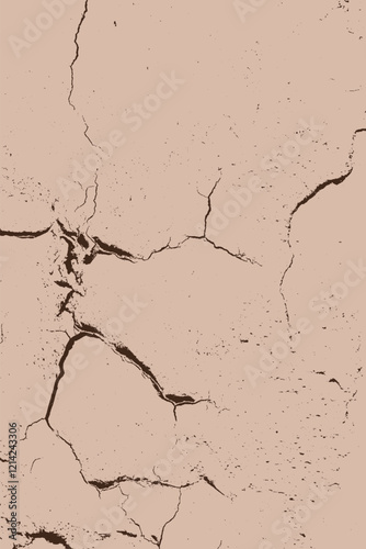 Wall Cracks Vector Texture Backgrounds. With these background textures you can give your work a vintage look.