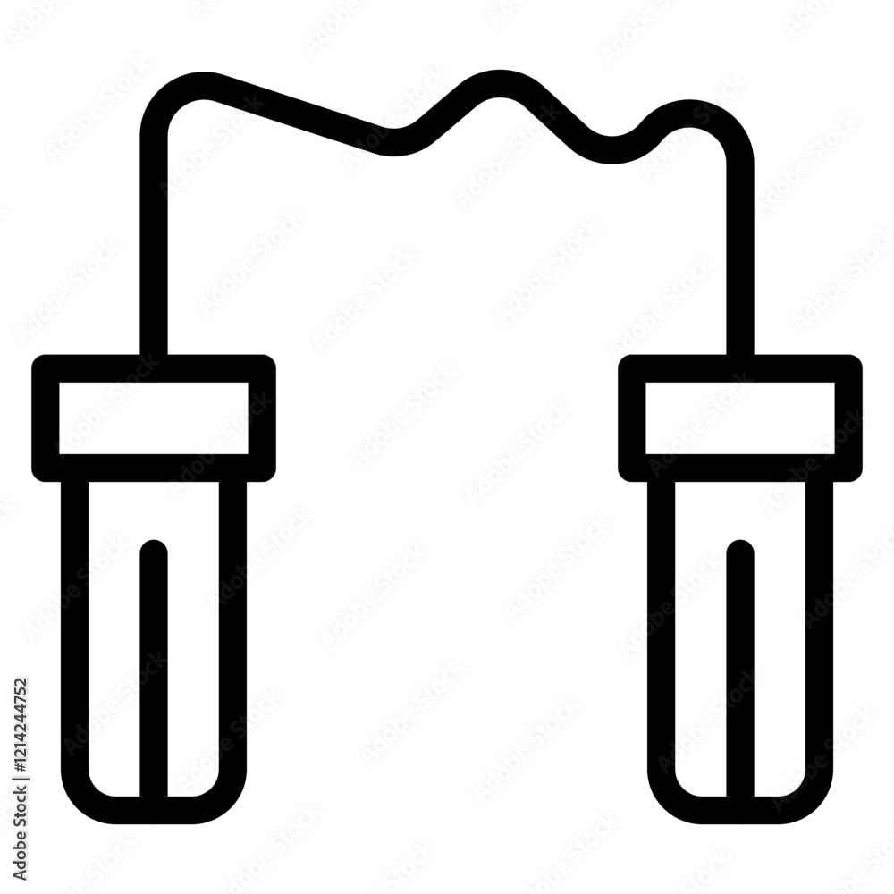 Obraz premium Resistance Bands Vector Design Icon Style