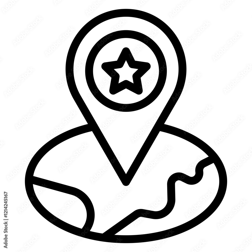 Pinpoint Vector Design Icon Style Pinpoint Vector Design Icon Style
