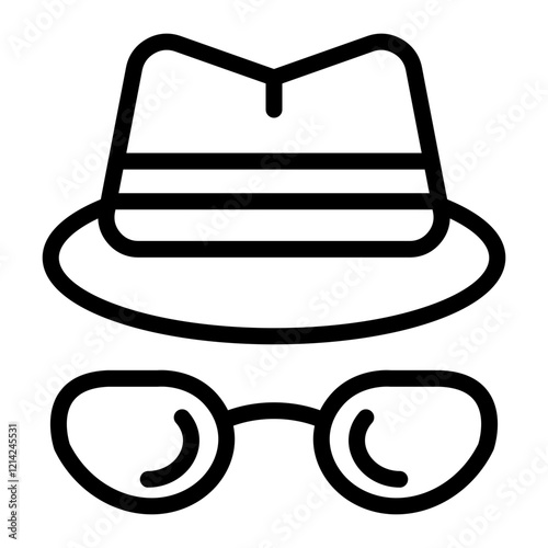 Spy Vector Design Icon Style