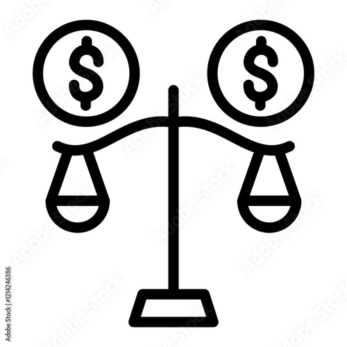 Equity Vector Design Icon Style