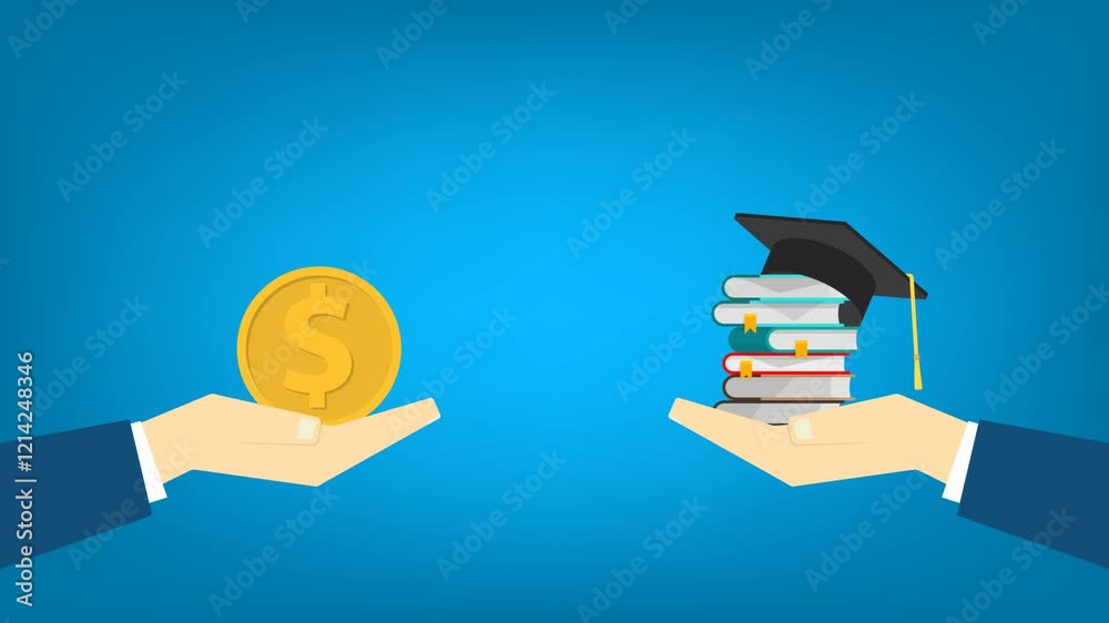 Financial costs and investment in higher education and student loans