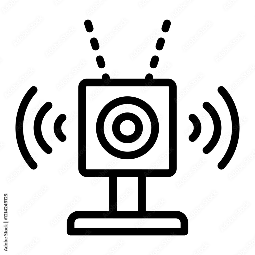 Lidar Vector Design Icon Style Lidar Vector Design Icon Style