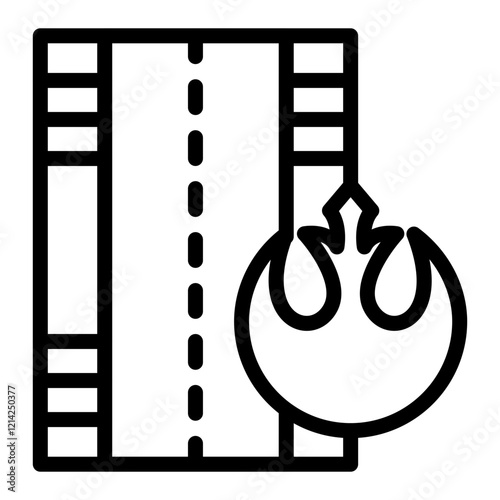 Pavement Rebels Vector Design Icon Style