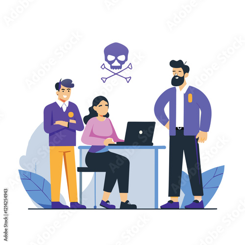 Team Facing Potential Cyber security Threat