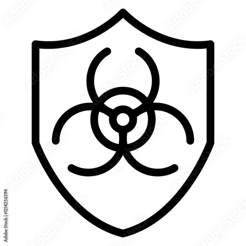 Biohazard Vector Design Icon Style