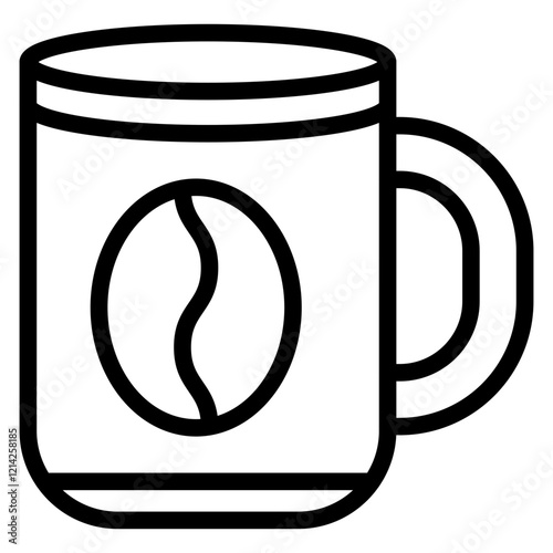 Coffee Mug Vector Design Icon Style