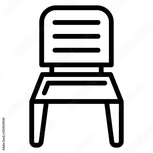 Chair Vector Design Icon Style