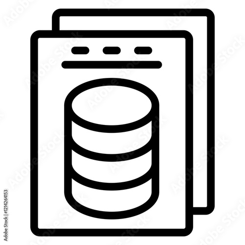 Hadoop Vector Design Icon Style