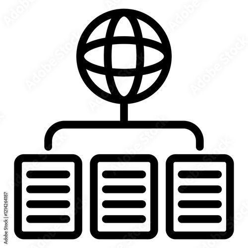 Data Wrangling Vector Design Icon Style