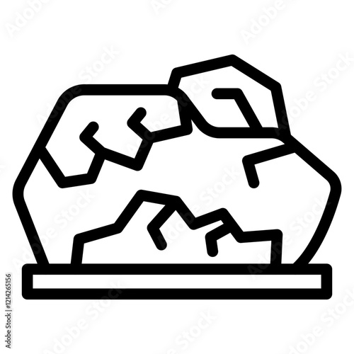 Ore Vector Design Icon Style