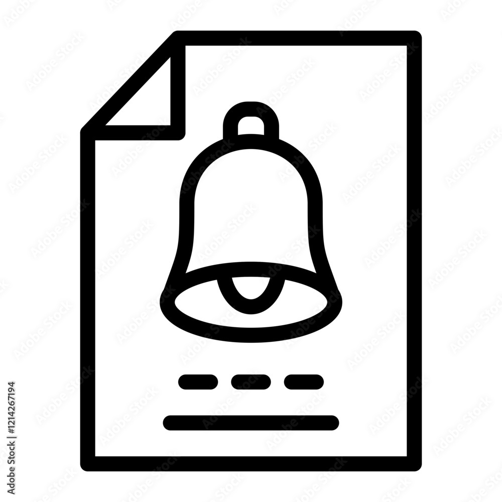 Bell Vector Design Icon Style Bell Vector Design Icon Style