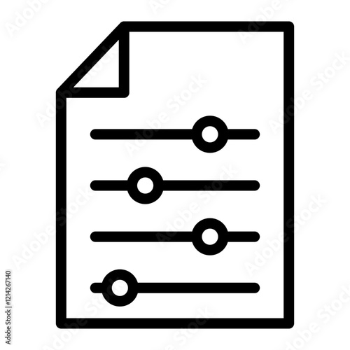 Filter Vector Design Icon Style