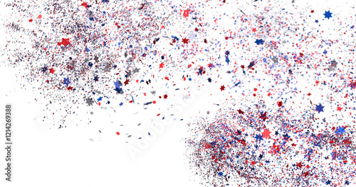 Confetti - A blue glitter c...