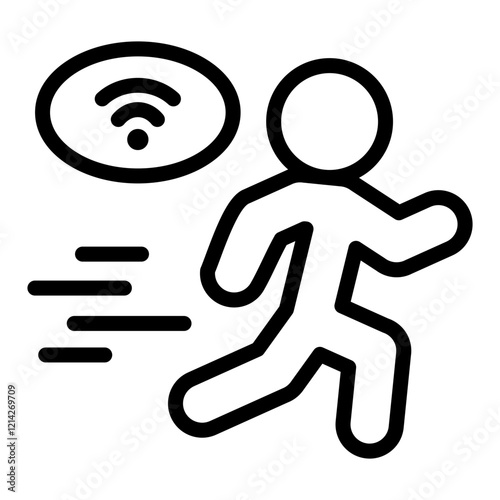 Motion Vector Design Icon Style