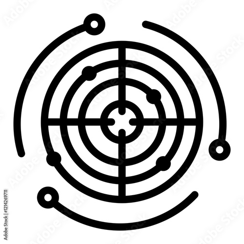 Proximity Vector Design Icon Style