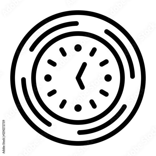 Clock Vector Design Icon Style