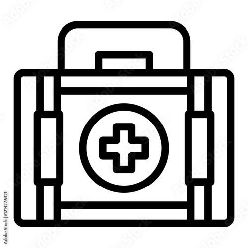 First aid kit Vector Design Icon Style