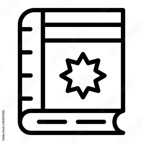 Book Vector Design Icon Style