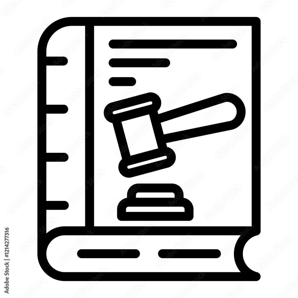Constitution Vector Design Icon Style Constitution Vector Design Icon Style