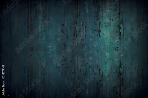 grungy blue background or texture Generative AI