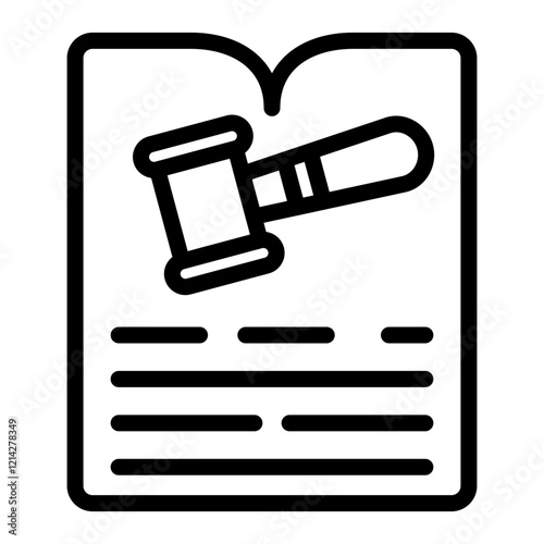 penalty Vector Design Icon Style