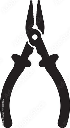 Pliers Silhouette Vector Design
