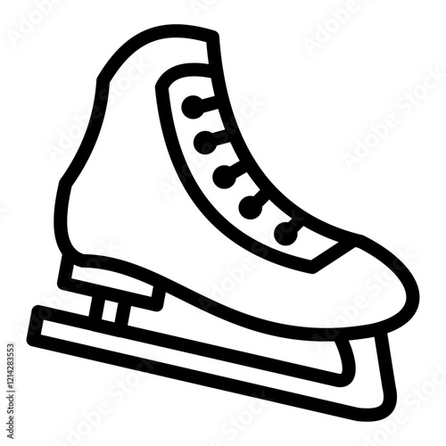 Skating Vector Design Icon Style
