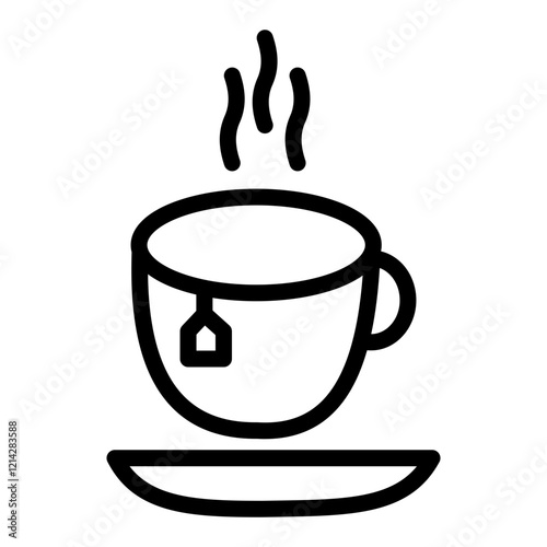 Tea Vector Design Icon Style