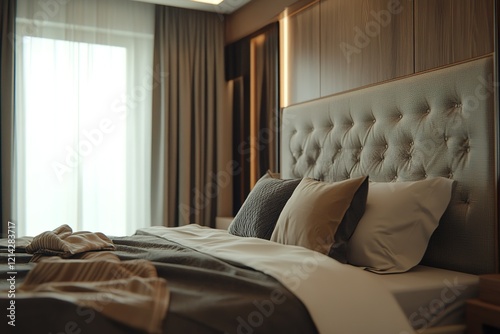 interior of modern bedroom