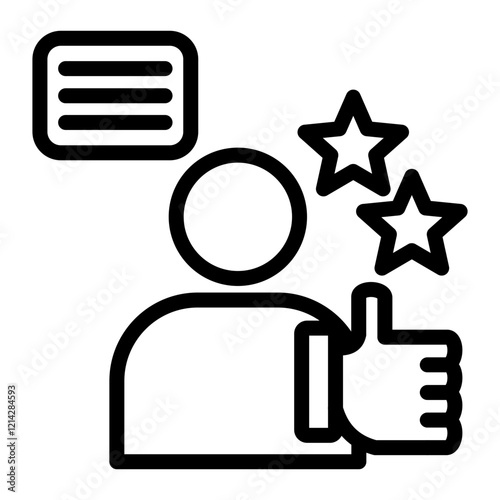 CustomerFeedback Vector Design Icon Style