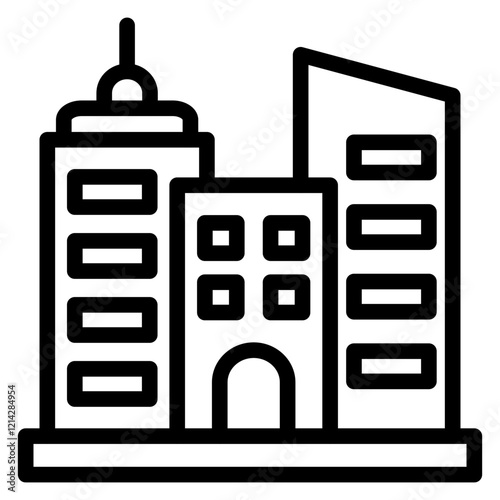 Condo Vector Design Icon Style